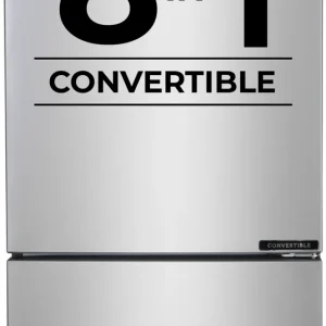 Haier 237 L Frost Free Double Door 2 Star Convertible Refrigerator with Convertible 8-in-1Turbo Icing
