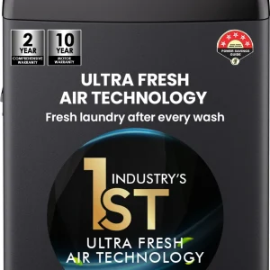 Haier 6.5 kg Fully Automatic Top Load Washing Machine Grey