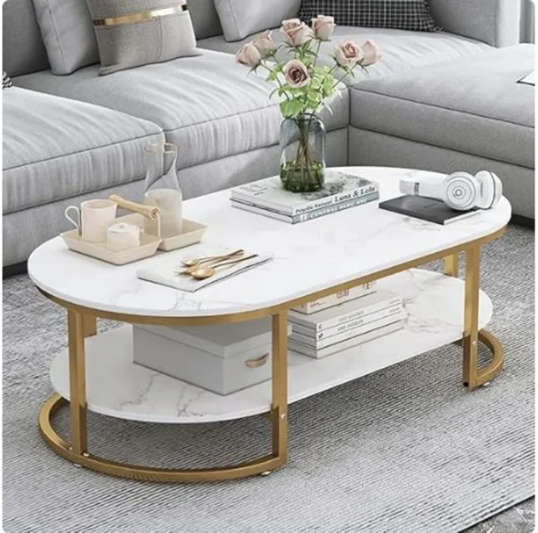 Handicraftsitem Large Coffee Table Center Table,Sofa Table Simple Design Coffee table. Engineered Wood 6 Seater Dining Table
