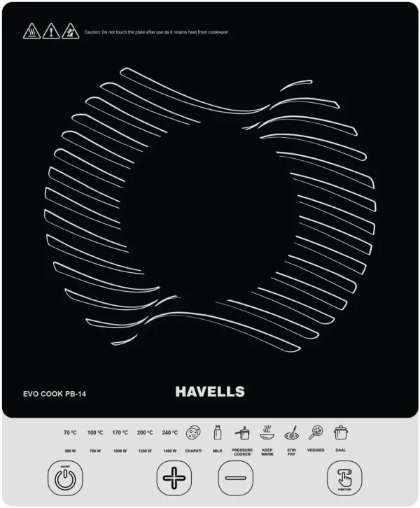 HAVELLS 1400 W Induction Cooktop Touch Panel