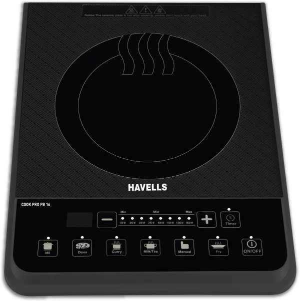 HAVELLS 1600 W Induction Cooktop Touch Panel