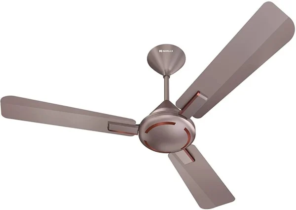 HAVELLS Ambrose ES|Energy Efficient| Low Noise|Premium Finish|High Air Delivery|52W with 2 Year Warranty Energy Saving 1200 mm Ceiling Fan