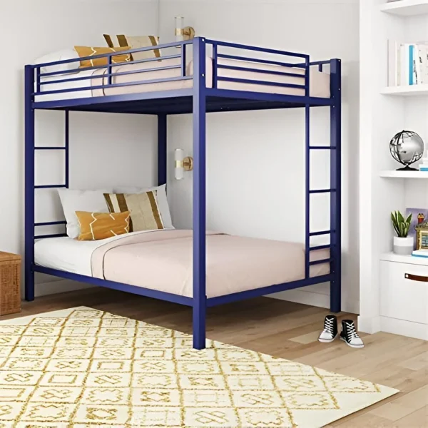 Heaven Shield ®™ | Avengers Twin Bed for Junior/ Adults with Guard Rail, Metal Bunk Bed Metal Bunk Bed