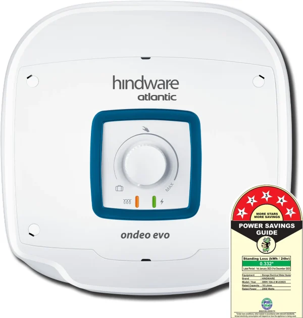 Hindware Smart Appliances Ondeo Evo 10L Water Geyser 10 L Storage Water Geyser