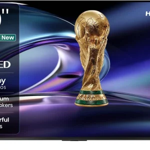 Hisense 50E75Q 126 cm (50 inch) QLED Ultra HD (4K) Smart VIDAA TV with 4 Speakers 48W Powerful Speakers| Dolby Vision Atmos| Cricket Mode
