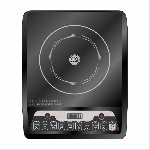 Home-pro 2000 W Induction Cooktop Push Button