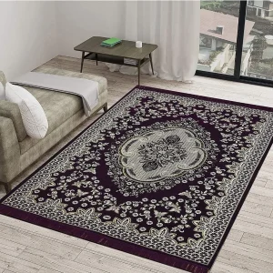 HOMLEX 4 ft X 6 ft Acrylic Carpet