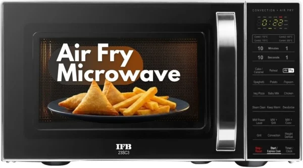 IFB 23 L Air Fry, 71 Standard Cook Menus, Steam Clean, Weight Defrost, Grill & Multi-Stage Cooking Convection Microwave Oven
