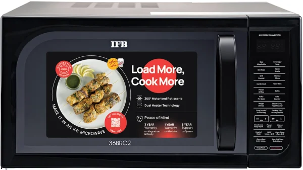 IFB 36 L with Air Fry, 10 Power Levels, Intelligent Cooling System, Fermentation mode, 151 Auto Cook Menus, Weight Defrost, Auto Reheat Convection...