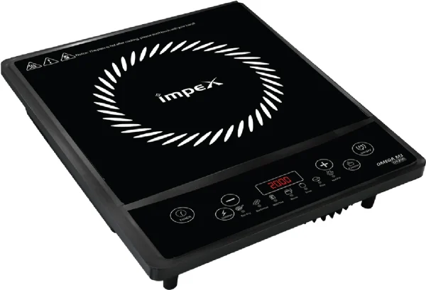 IMPEX 2000 W Induction Cooktop Push Button
