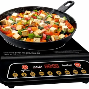 Inalsa 2000 W Induction Cooktop Push Button