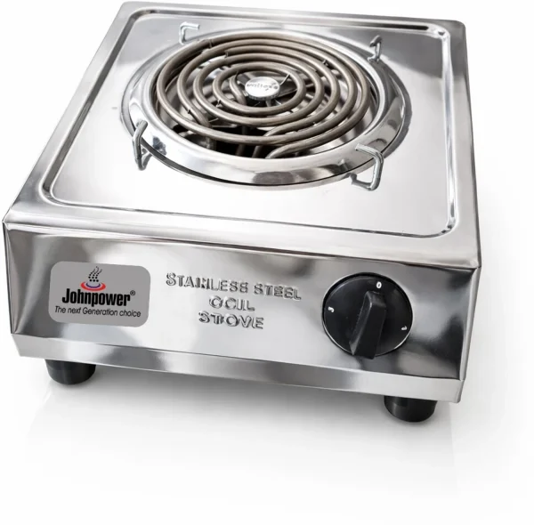 johnpower 2000 W Infrared Cooktop Jog Dial