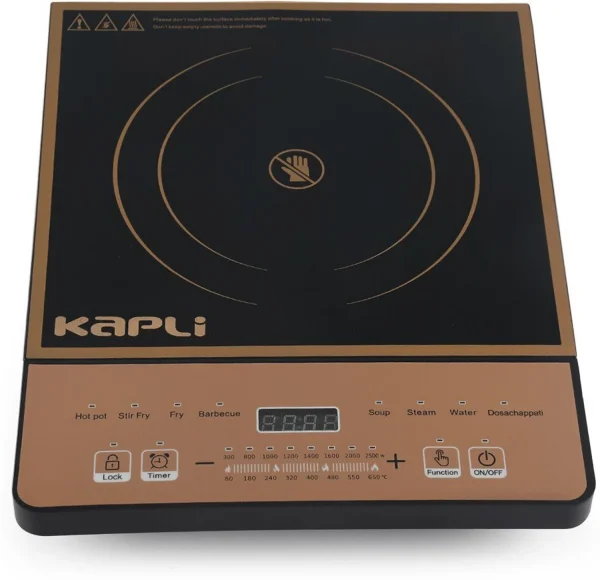 KAPLI 2500 W Radiant Cooktop Touch Panel