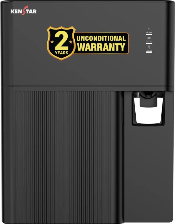 Kenstar Ecopure 7 L RO + UV + UF + Copper + Alkaline Water Purifier Kenstar Ecopure 7 L RO + UF + UV + Copper + Alkaline Water Purifier (Black)...