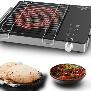 KENT 2000 W Radiant Cooktop Touch Panel