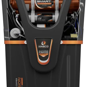 Kinsco Aqua Flame 18 Litre Copper RO 18 L RO + UV + UF + Copper + TDS Control Water Purifier