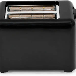 Kraft Italy by KRAFT Pop Up Toaster For Kitchen Toasts Breakfast Pop-Up Function Black Compact Design 750 W Pop Up Toaster