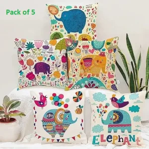 krishna craft Polycotton Cushions Cover