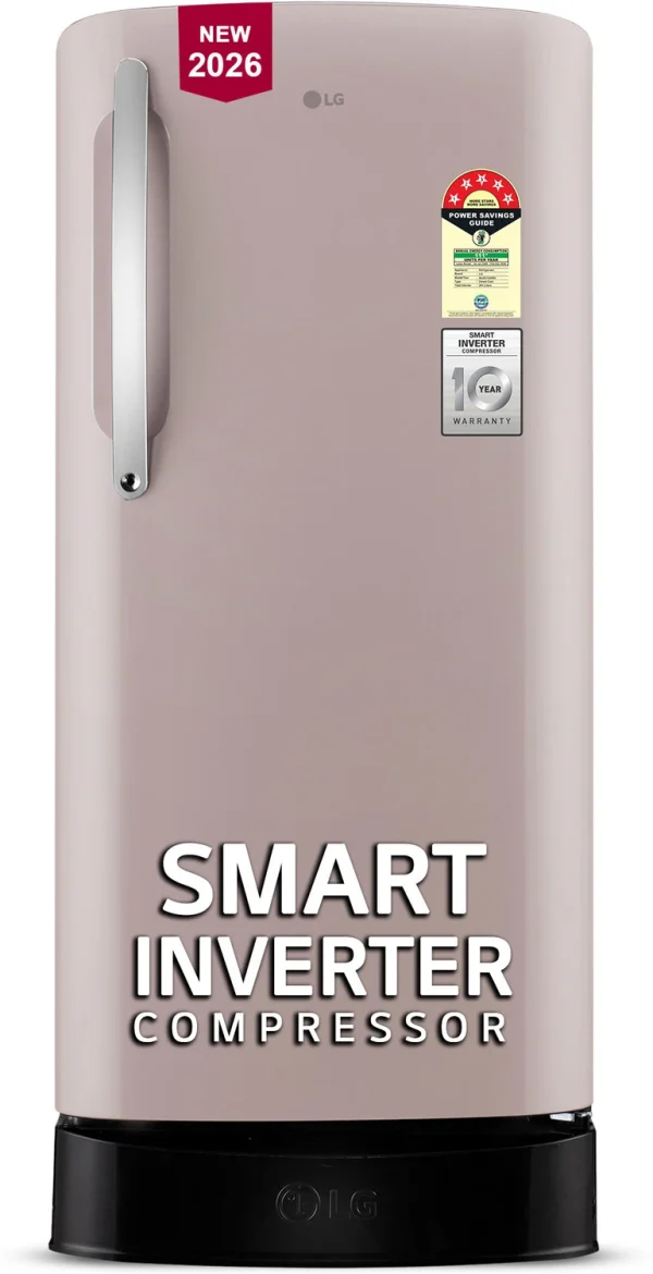 LG 201 L Direct Cool Single Door 5 Star Refrigerator with Base Drawer