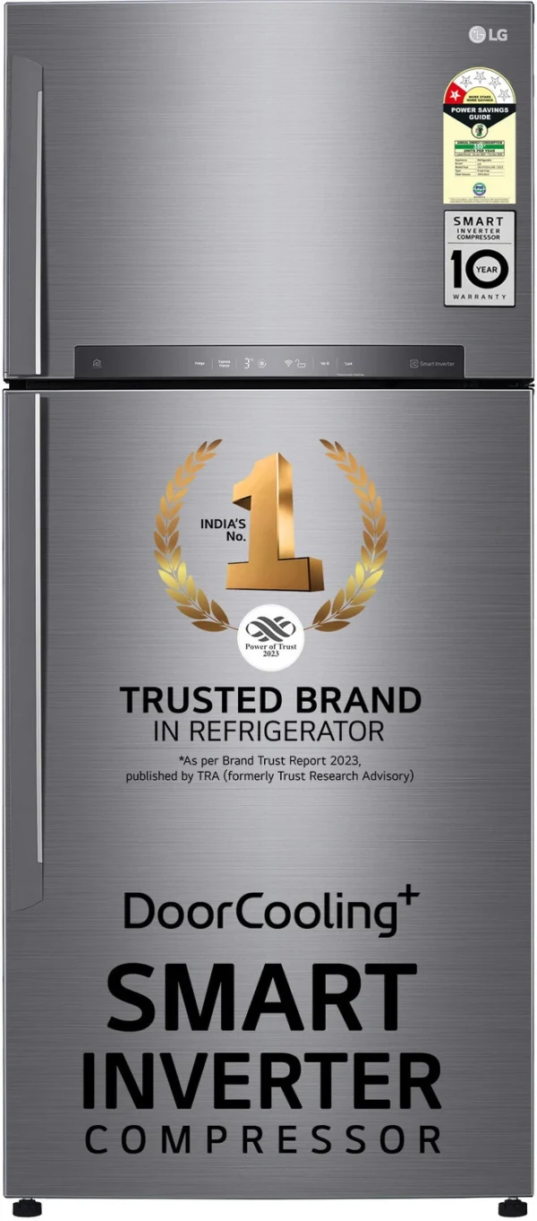 LG 506 L Frost Free Double Door 1 Star Refrigerator