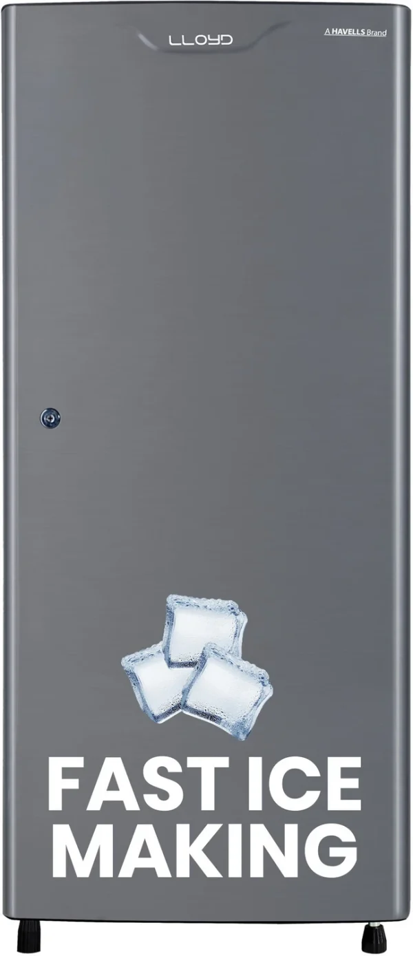 Lloyd by Havells 178 L Direct Cool Single Door 2 Star Refrigerator with Quick Chilling Zone Fast Ice MakingFleximax Design