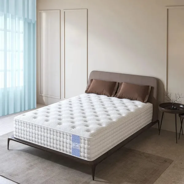 Loom & Needles Reactive Dual Comfort Orthopaedic 5 Zoned Gel Memory Foam 6 inch Single Pocket Spring Mattress