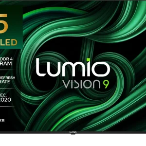 Lumio Vision 9 165 cm (65 inch) Ultra HD (4K) Mini LED Smart Google TV 2026 Edition with 4K 144Hz 1080p 240Hz HDR Dolby Vision + Atmos and 800 Nits…