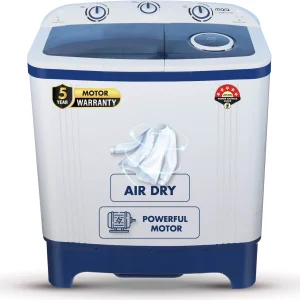 MarQ by Flipkart 6.5 kg 5 Star Rating Innowash Range Semi Automatic Top Load Washing Machine Blue, White