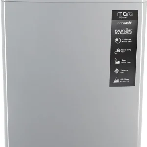 MarQ by Flipkart 8.5 kg with Turbo Wash Fully Automatic Top Load Washing Machine Grey