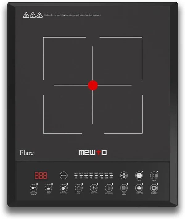 MEWTO 1600 W Induction Cooktop Push Button - Buy MEWTO 1600 W Induction Cooktop Push Button Online at best price in India : Flipkart.com