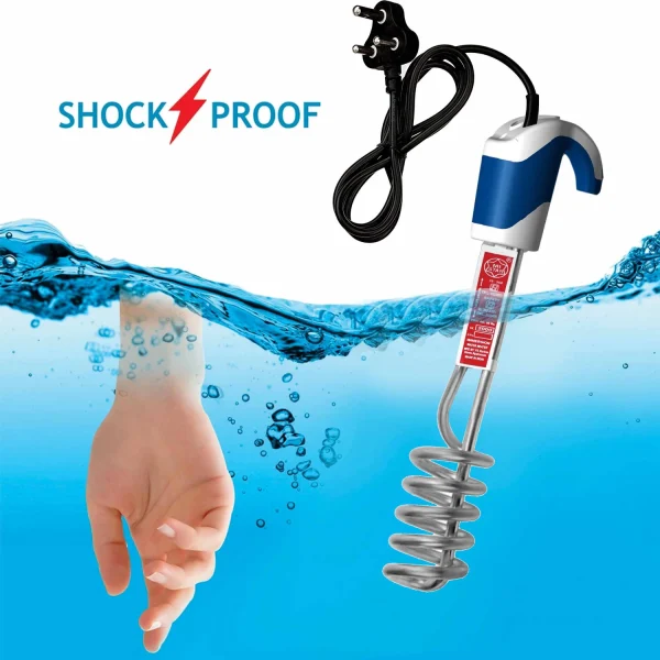 mi star white blue water proof 2000 watts electric immersion 2000 W Shock Proof Immersion Heater Rod