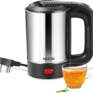 MILTON Euroline Electric Travel Kettle With Handle, 1000 Watt, 500 ml Electric Kettle