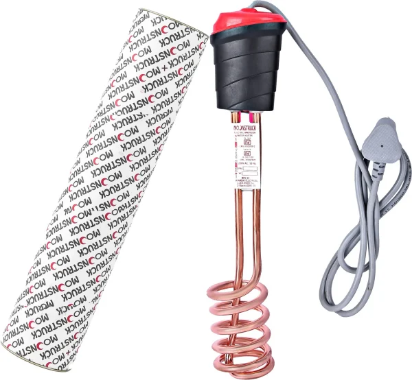 Moonstruck 100% Copper SHOCK PROOF IMMERSION ROD 1500 W Shock Proof Immersion Heater Rod