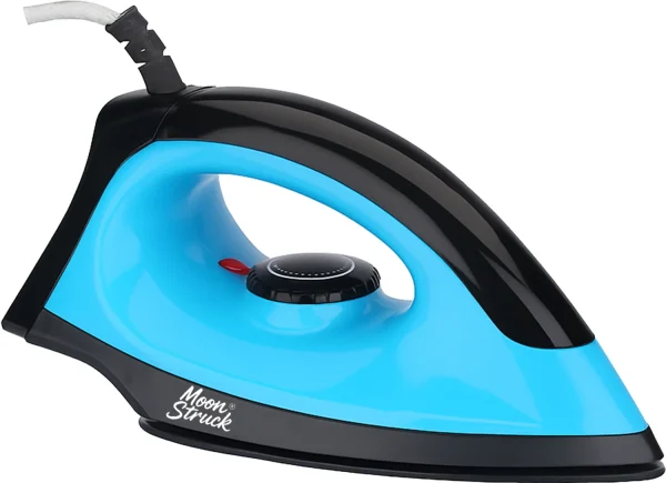 Moonstruck by Moonstruck By Suprimo Lightweight Dry Iron | Advanced Non-Stick Soleplate | Safe Grip 1100 W Dry Iron