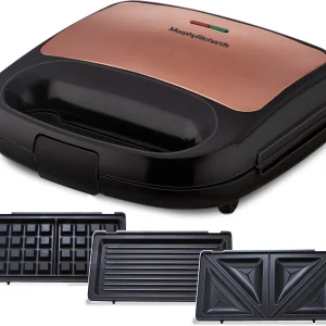 Morphy Richards by BAJAJ ELECTRICAL LUXE TWG Grill, Toast, Waffle