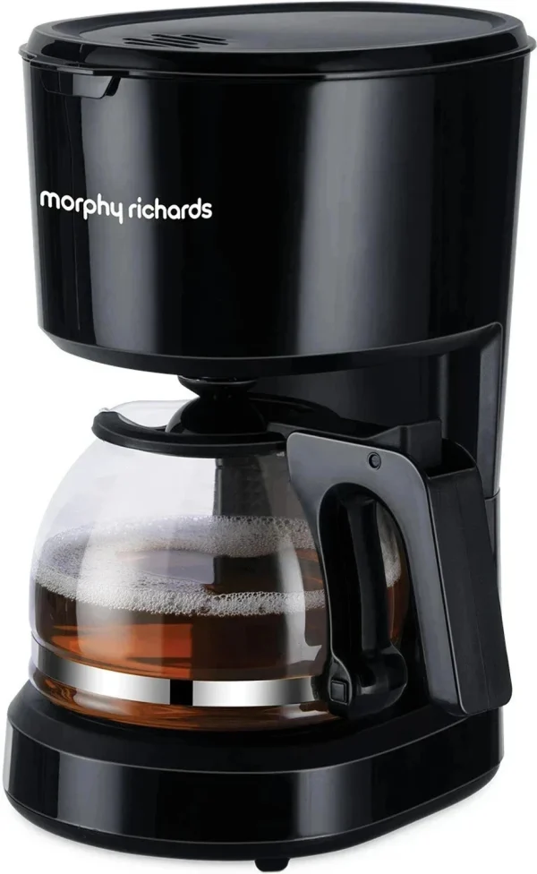 Morphy Richards Europa Anti-Drip Function|Dry Heat Protection|Warming Plate|2 Years Product Warranty 6 Cups Coffee Maker
