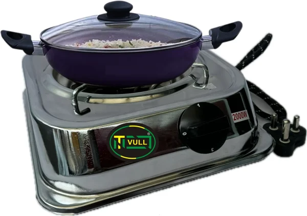 NETVULL 2000 W Radiant Cooktop Jog Dial