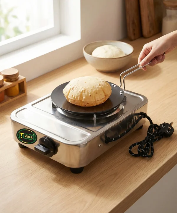 NETVULL 2000 W Radiant Cooktop Jog Dial
