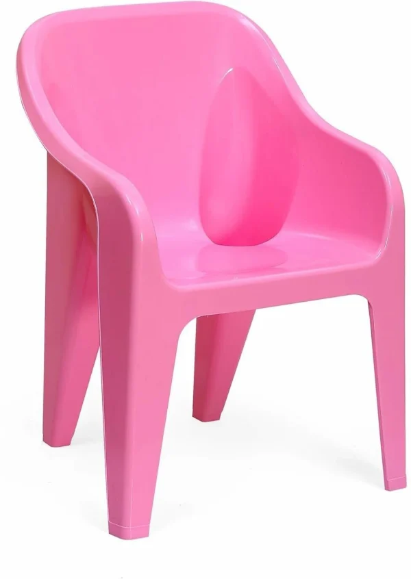 Nilkamal Plastic Eeezygo Baby Chair Modern & Comfortable with Arm & Backrest|Study Chair Plastic Chair