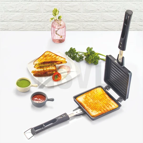 NSVL JUMBO GRILLER NON STICK GAS TOASTER SANDWICH MAKER Grill Open Grill Sandwich Maker