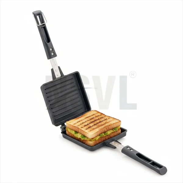NSVL Non-stick Jumbo Grill Gas Toaster Premium Big Bread Toaster, Sandwich Maker Grill Sandwich Maker