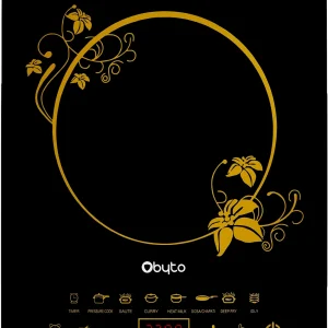 OBYTO 2200 W Induction Cooktop Touch Panel