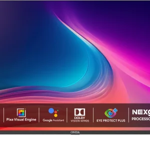 ONIDA 108 cm (43 inch) Ultra HD (4K) LED Smart Google TV with Dolby Atmos Vision & HDR10