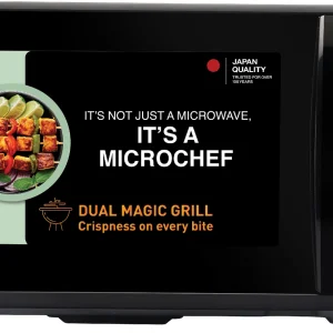 Panasonic 27 L Black Mirror, Heat , stainless steel cavity, Magic Grill Convection Microwave Oven