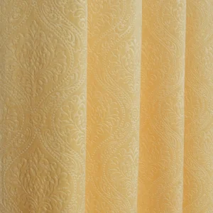 Panipat Textile Hub FABRIC-CADBURY-DAMAS-CREAM-5-MTR-01 Curtain Fabric