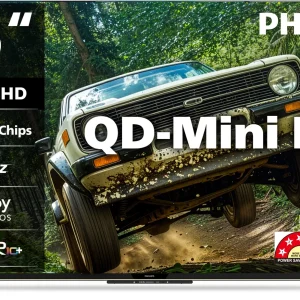 PHILIPS 138 cm (55 inch) Ultra HD (4K) Mini LED Smart Google TV 2025 Edition with Local Dimming Dolby Vision & HDR10+ 36W Dolby Atmos 120Hz Game…