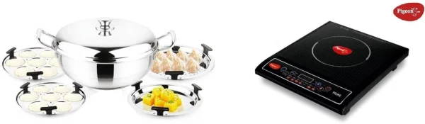 Pigeon 1800 W Induction Cooktop Push Button - Buy Pigeon 1800 W Induction Cooktop Push Button Online at best price in India : Flipkart.com
