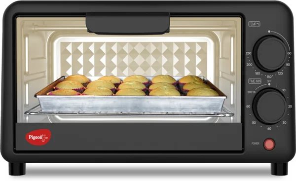 Pigeon 9-Litre Oven Toaster Grill OTG 16239, Black