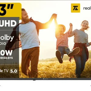 realme TechLife 108 cm (43 inch) Ultra HD (4K) LED Smart Google TV 2026 Edition