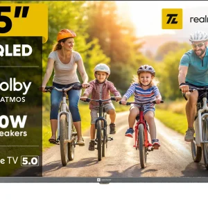 realme TechLife 139 cm (55 inch) QLED Ultra HD (4K) Smart Google TV